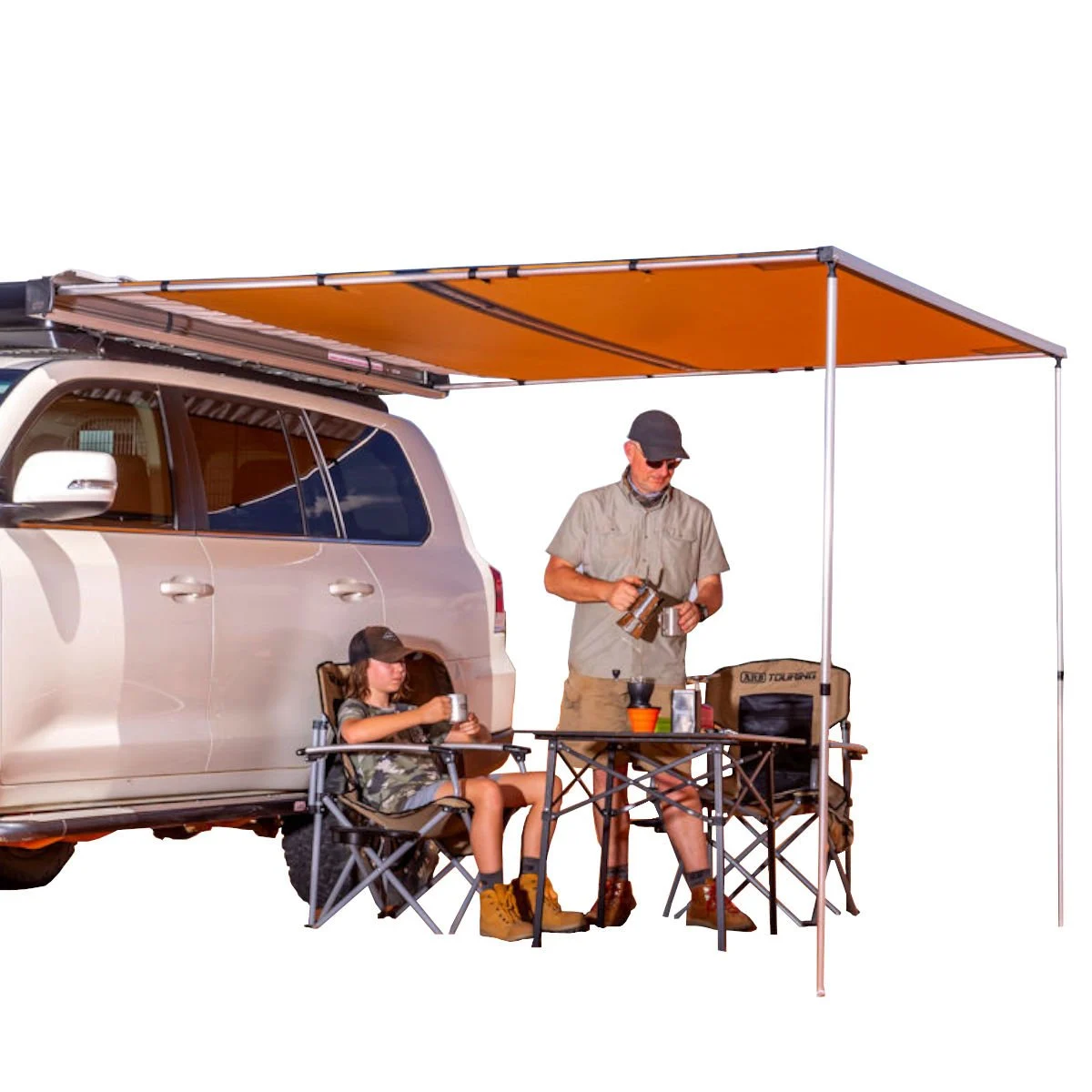 ARAÇ YANI TENTE ALUMINYUM DIŞ GÖVDELİ ARB 2.5m X 2.5m  LED IŞIKLI ARB 814408